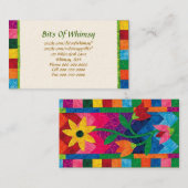 Verwaterd Visitekaartje! Visitekaartje (Voorkant / Achterkant)