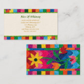 Verwaterd Visitekaartje! Visitekaartje (Voorkant / Achterkant)