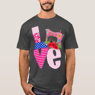 Verwatering van liefdesgeschenken die grappig zijn t-shirt