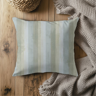 Verweerd Blauw Grijs Beige Moderne Boerderij Stree Kussen