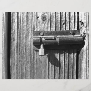 Verweerd hout en grendel flyer