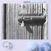Verweerd hout en grendel flyer (Enkel)