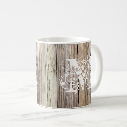 Verweerd Hout Monogrammed Classic Mok (Voorkant rechts)