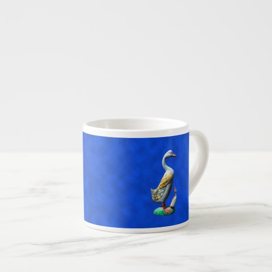 Verweerd Houten Eend Espresso Kop (Voorkant rechts)