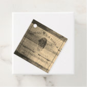 Verweerd houtproduct Hang Label (In situ)