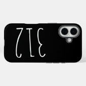 Verweerd netnummer 312 (Chicago) Case-Mate iPhone Case (Achterkant (horizontaal))