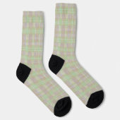 Verweerd Neutraal Salie Plaid Sokken (Rechts)