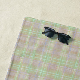 Verweerd Neutraal Salie Plaid Strandlaken