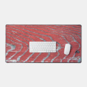 Verweerd Rood Schuurhout Bureaumat (Keyboard & Muis)