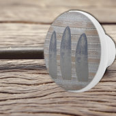 Verweerd strand Driftwood Surfboard Keramische Knop