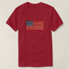 Verweerd US Verenigde Staten Amerikaanse vlag T-sh T-shirt