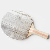 Verweerd wit gewassen hout tafeltennisbatje (Zijkant)