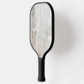 Verweerd Witgeschilderd Hout Pickleball Paddle (Links)