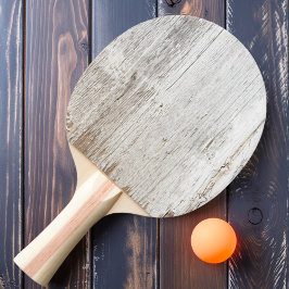 Verweerd Witgeschilderd Hout Tafeltennisbatje