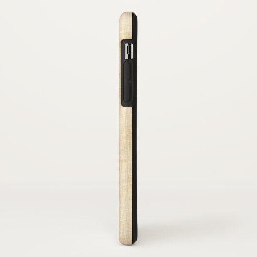 Verweerde achtergrond scripttekst Case-Mate iPhone case (Achterkant/links)