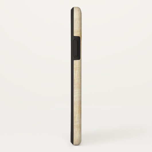 Verweerde achtergrond scripttekst Case-Mate iPhone case (Achterkant / rechts)