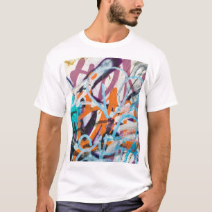 Verweerde betonnen muur, grungy textuur. t-shirt