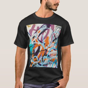 Verweerde betonnen muur, grungy textuur. t-shirt