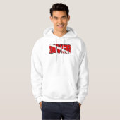 Verweerde duiker-vlag hoodie (Voorkant volledig)