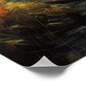 Verweerde fluisteraars, oude Bossen Poster (Hoek)