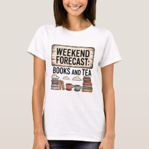 verweerde gebarenboeken en thee Gezellig lezen T-shirt