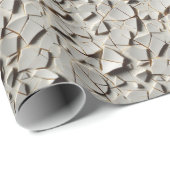 Verweerde gebarsten verftextuur cadeaupapier (Rol Hoek)