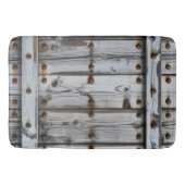 Verweerde houten badmat (Voorkant)