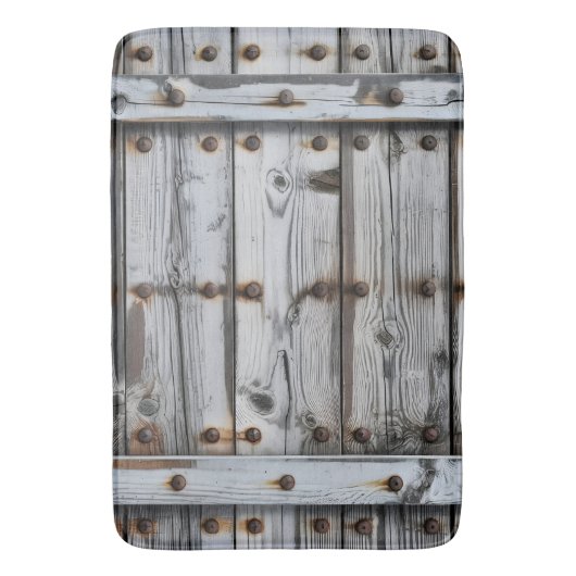 Verweerde houten badmat (Voorkant Verticaal)