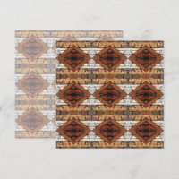 Verweerde Houten Planken Diamant Patroon Mixed Med