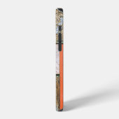 Verweerde houten planken iPhone hoesje (Linkerkant)