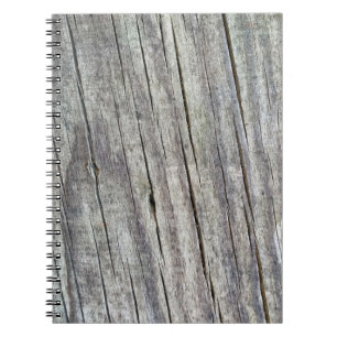 Verweerde Houten Planken Textuur Patroon Notitieboek