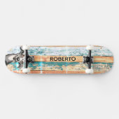 Verweerde Houten Skate Deck (Horizontaal)