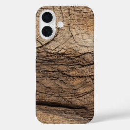 Verweerde Houtstructuur Hoesje voor Telefoon