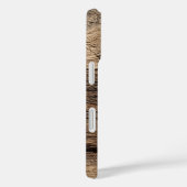 Verweerde Houtstructuur Hoesje voor Telefoon (Achterkant / Rechts)