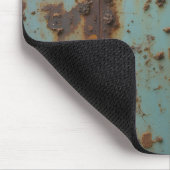 verweerde industriële metaaltextuur muismat (Hoek)