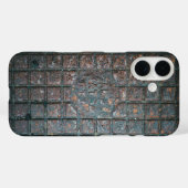Verweerde metalen rooster Case-Mate iPhone case (Achterkant (horizontaal))