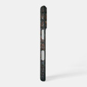 Verweerde metalen rooster iPhone 16 hoesje (Rechterkant)