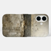 Verweerde neutrale lagen Case-Mate iPhone case (Achterkant (horizontaal))