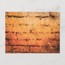 Verweerde Oranje Bakstenen Muur