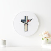 Verweerde patriottische kruis vector ontwerp_1 grote klok (Huis)