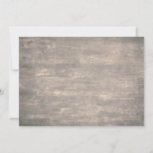 Verweerde Planken met Wilde Bloemen We Zijn Gevluc Kaart (Achterkant)