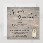 Verweerde Planken Wilde Bloemen Tot in de Eeuwighe Kaart (Voorkant)