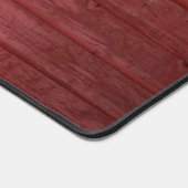 Verweerde rode schuur hout Art Desk Pad Mat (Hoek)