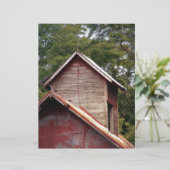 Verweerde Rode Schuur Koepel (Staand voorkant)