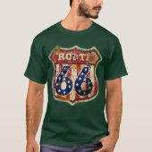 Verweerde route 66 t-shirt (Voorkant)