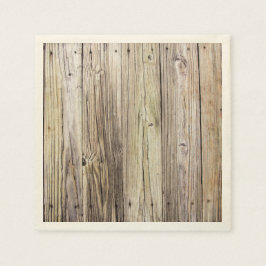 Verweerde rustieke houten dock boards servetten