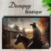 Verweerde Schuur Decoupage Tissuepapier