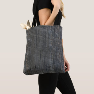 Verweerde schuurplanken tote bag
