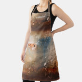 Verweerde Stedelijke Muur Afgetakelde Grunge Textu Schort (Insitu)