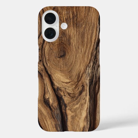 Verweerde Swirl Houtnerf Hoesje (Achterkant)